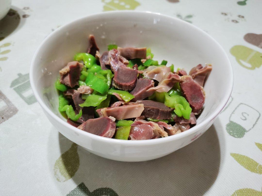青椒鸭肫