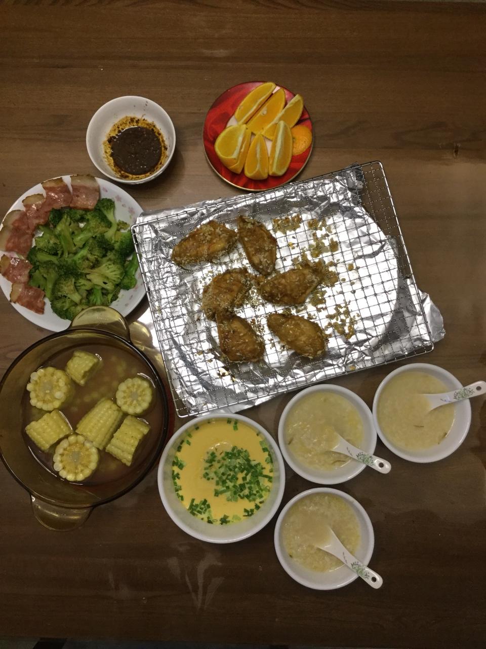 超级好吃的面包糠烤鸡翅