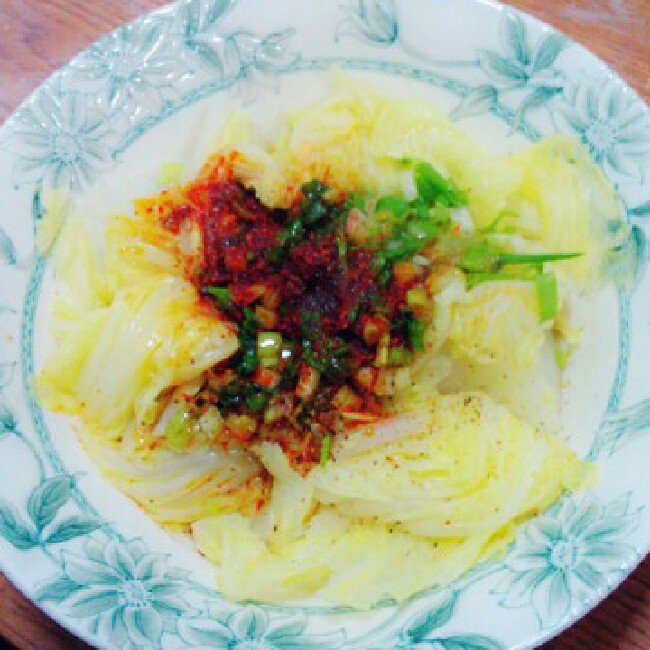 响油白菜