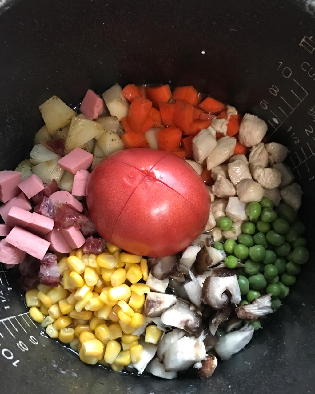 番茄焖饭