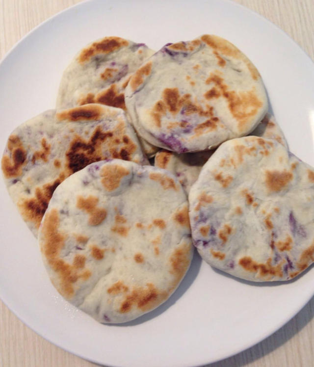 紫薯饼（无油）