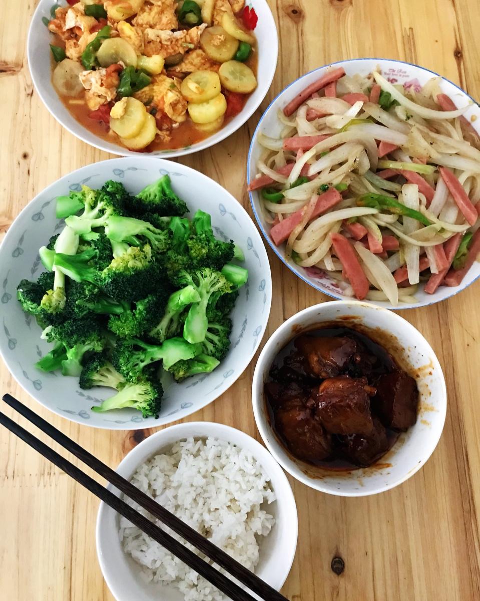 女人滴幸福小生活做的午餐2018年9月15日