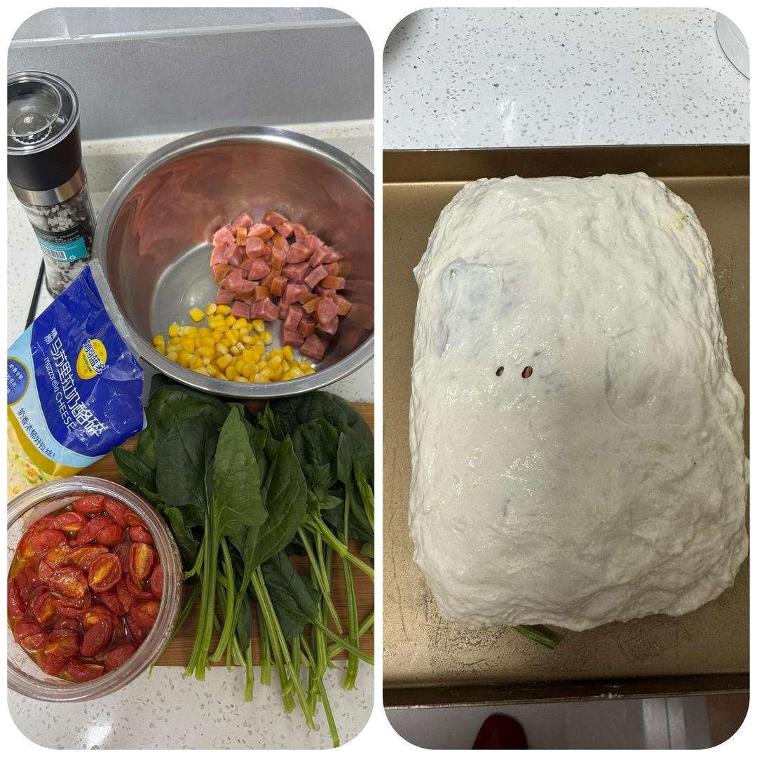 纯奶手撕吐司的做法 步骤1