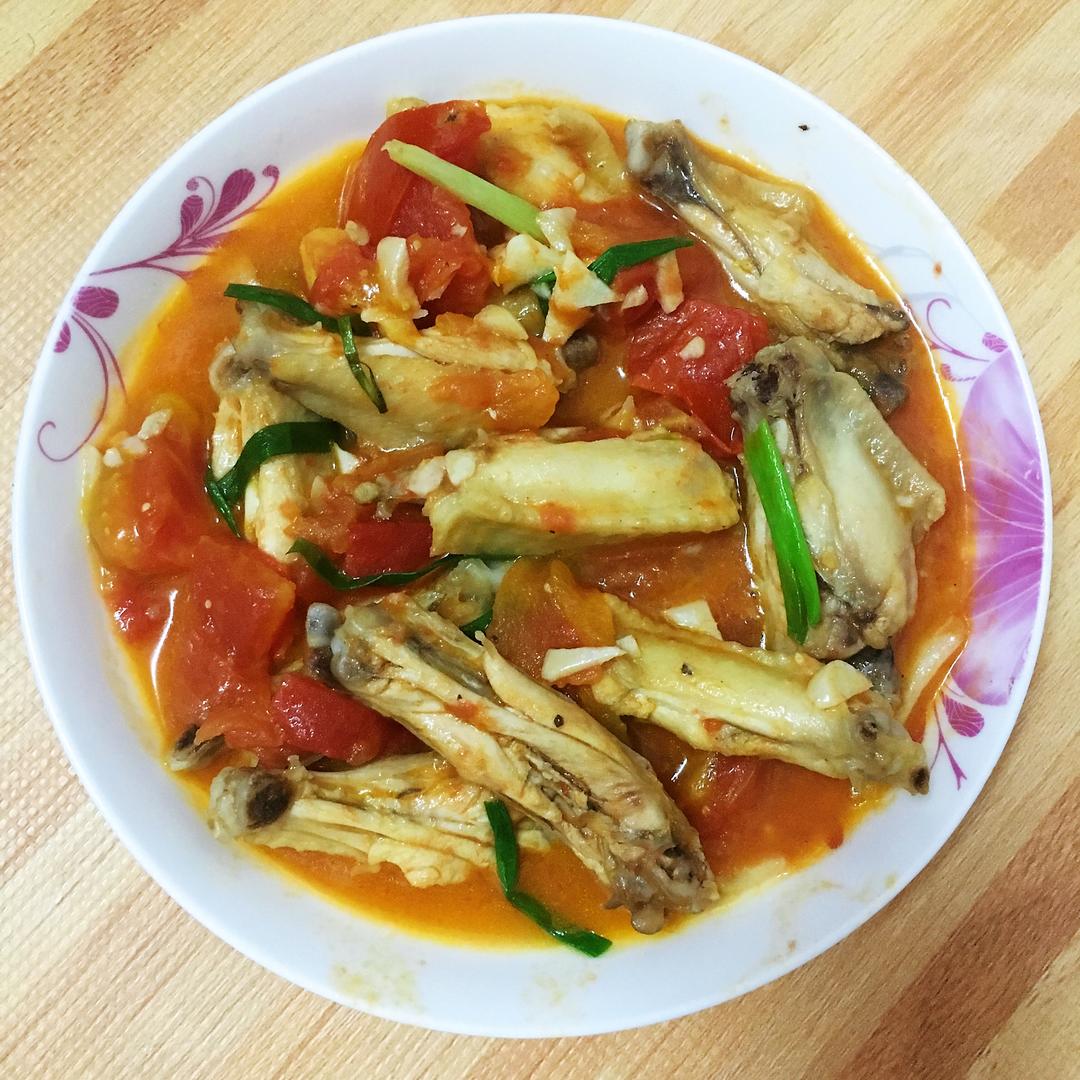 番茄鸡翅