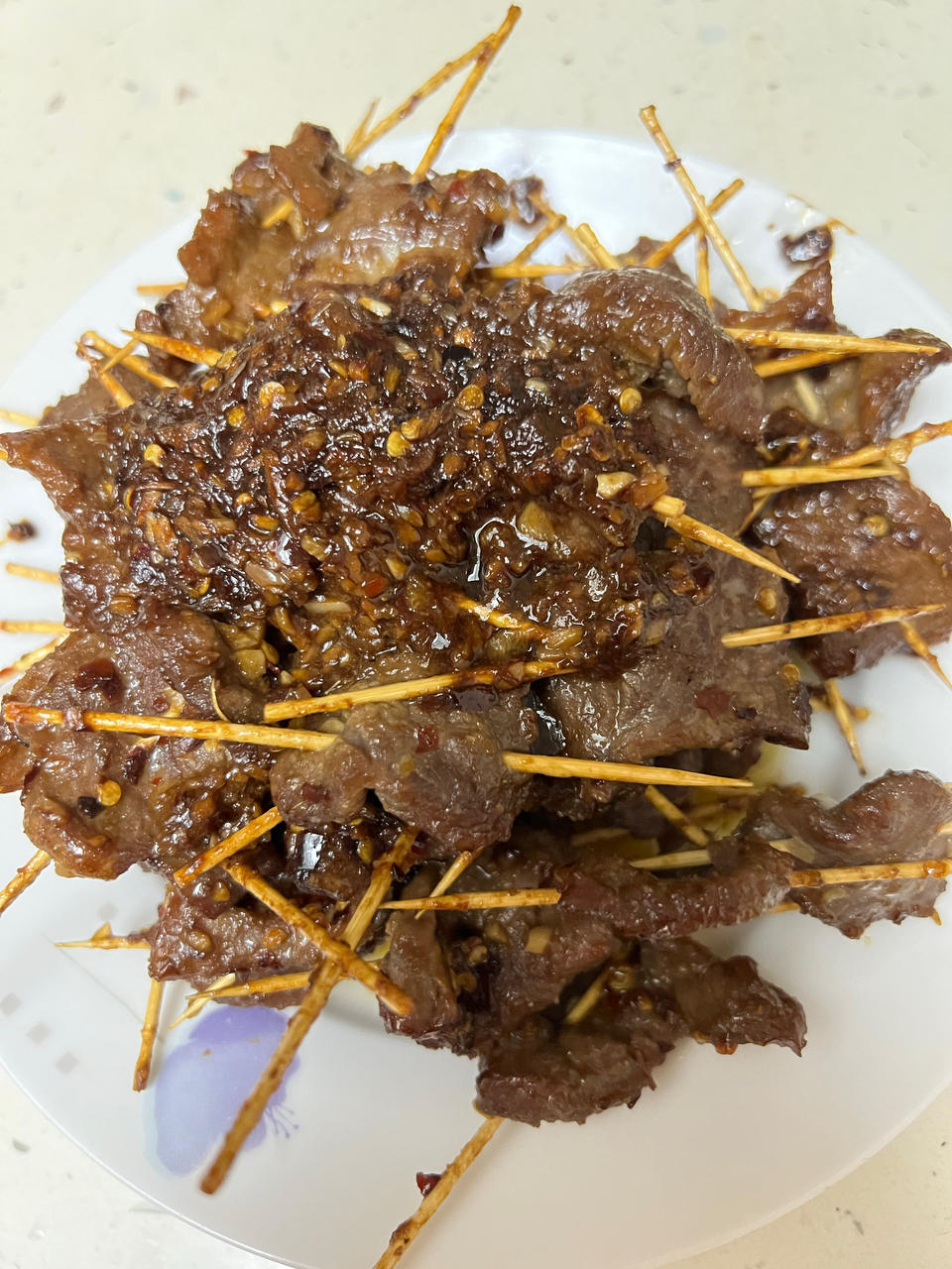 牙签牛肉 道地湖南味