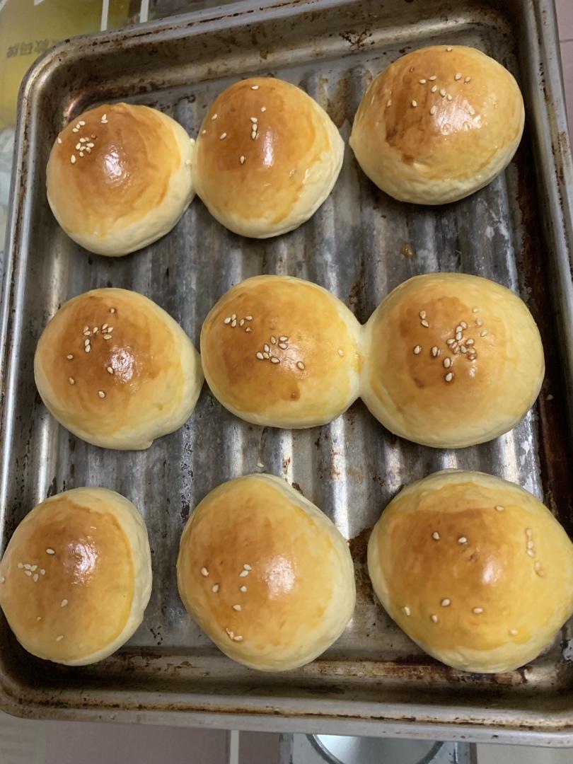 鲜奶小餐包-一次性发酵省时省力