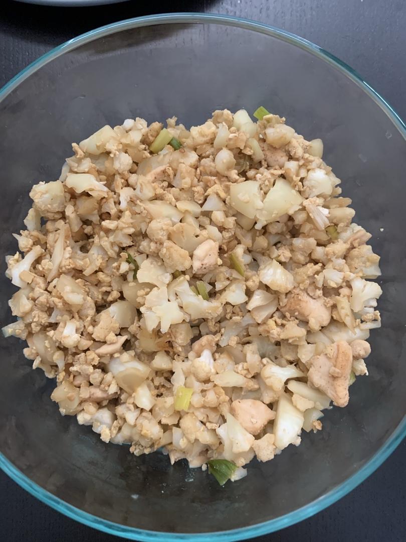 第❷⓿道减脂菜 | 欧阳娜娜炒饭（是菜花啦）