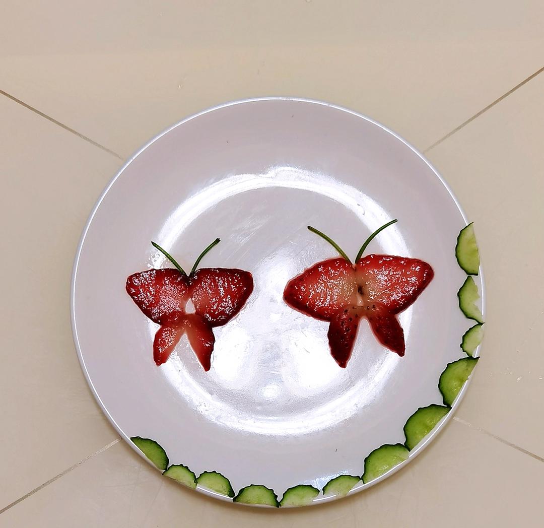 果蔬拼盘–餐盘画