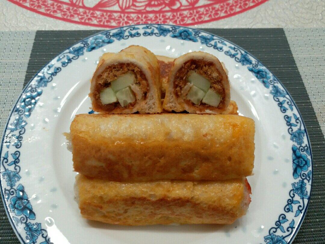 吐司海苔卷