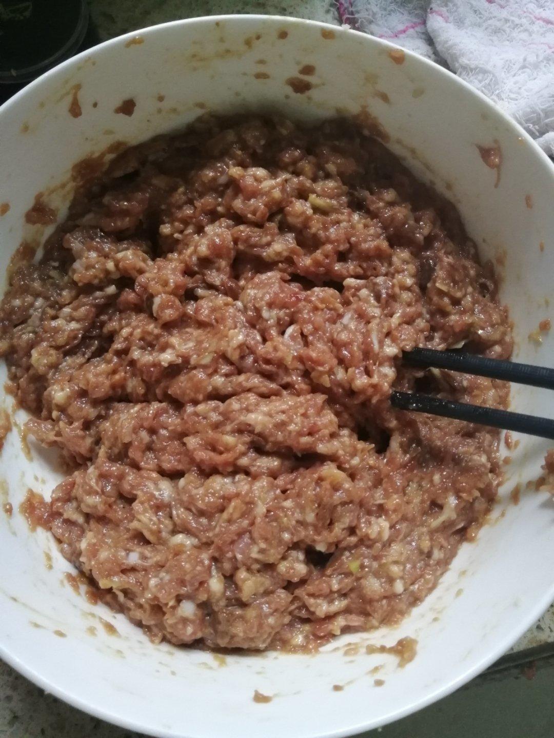 家常酱香肉饼 Minced Pork Pancake