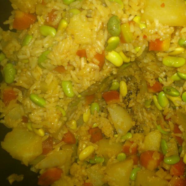 土豆焖饭（电饭锅版）