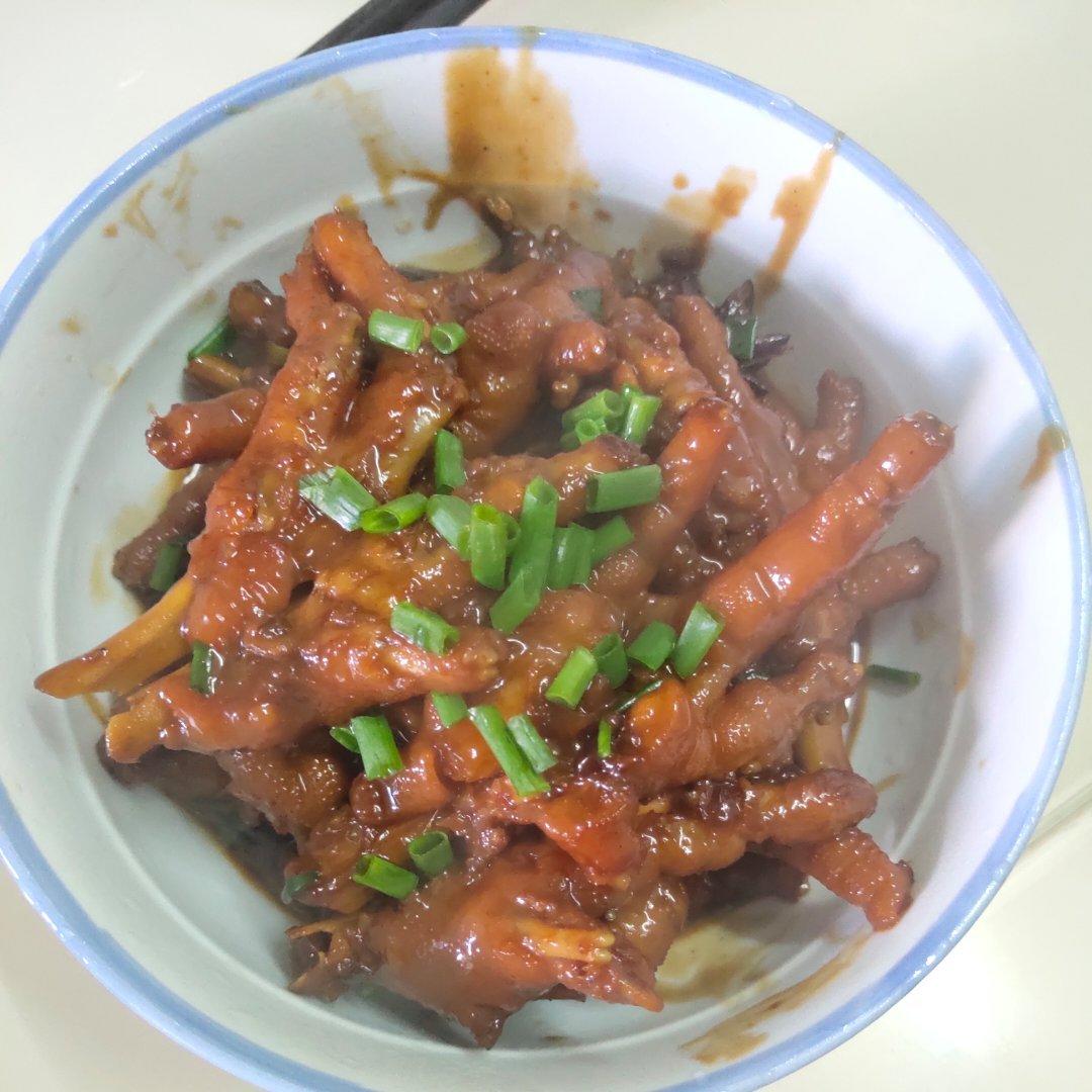 香辣烧鸡爪