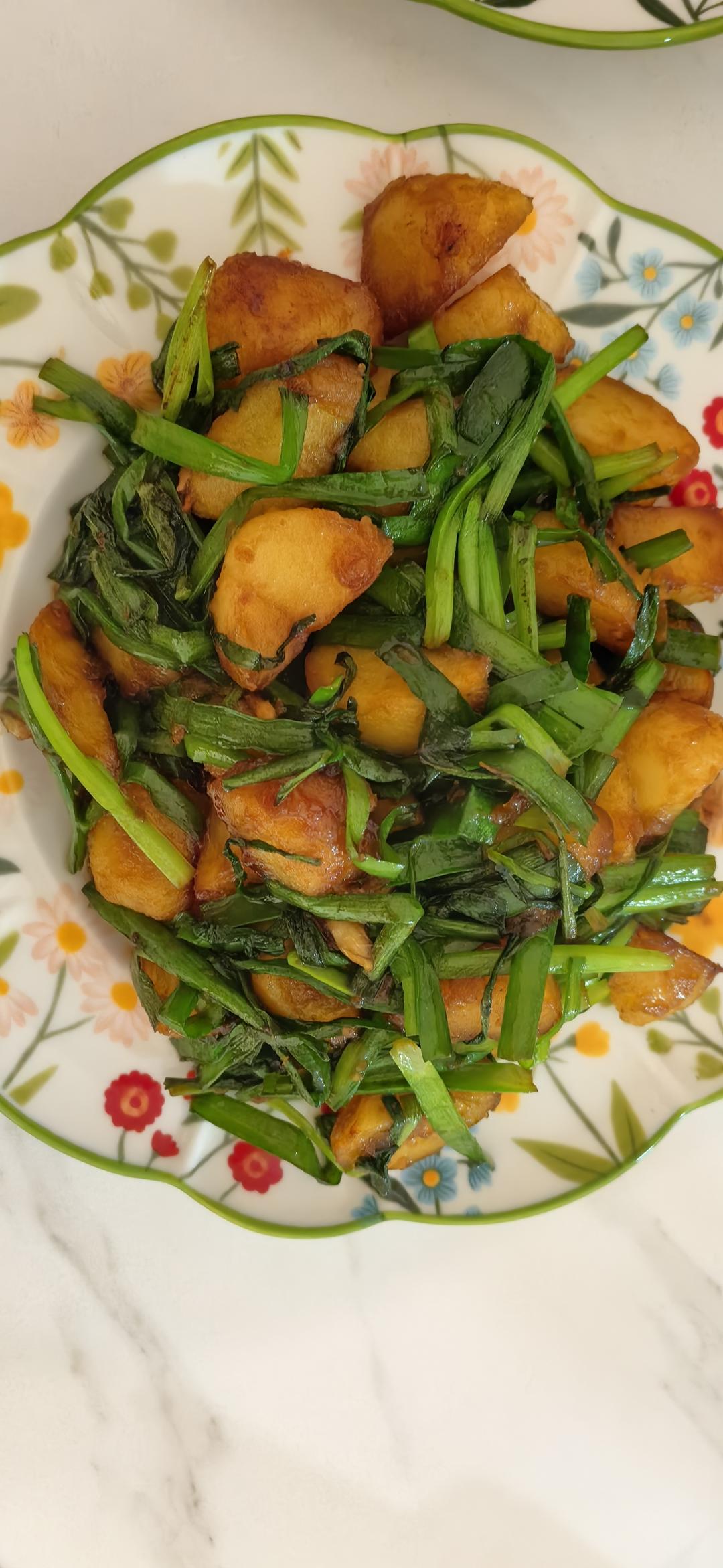 【杭帮】土豆烧韭菜