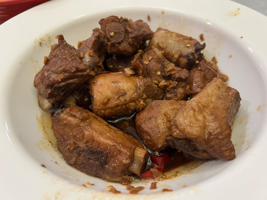 电饭锅蒜蓉排骨