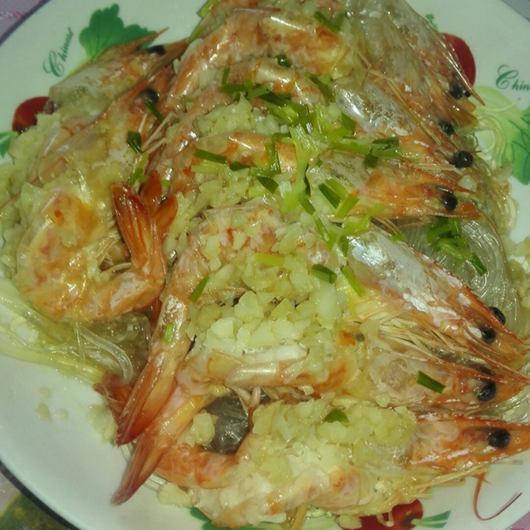 蒜蓉粉丝蒸大虾