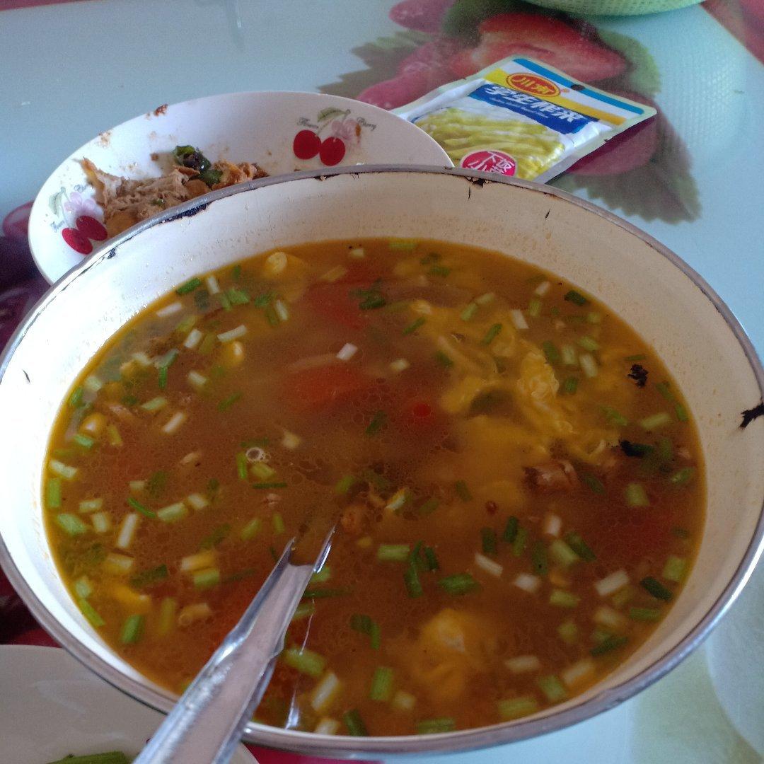 真鲜番茄平菇汤