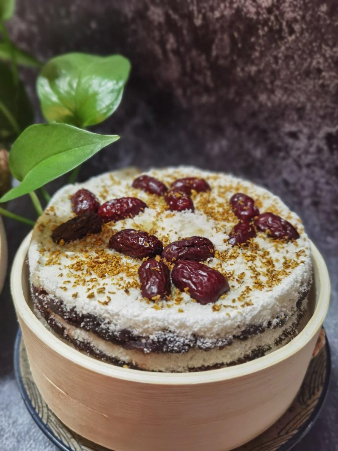 重阳糕（豆沙米糕）