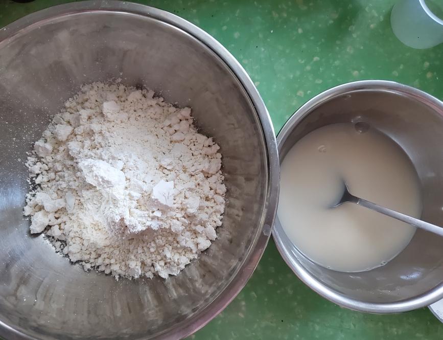 纯奶手撕吐司的做法 步骤1