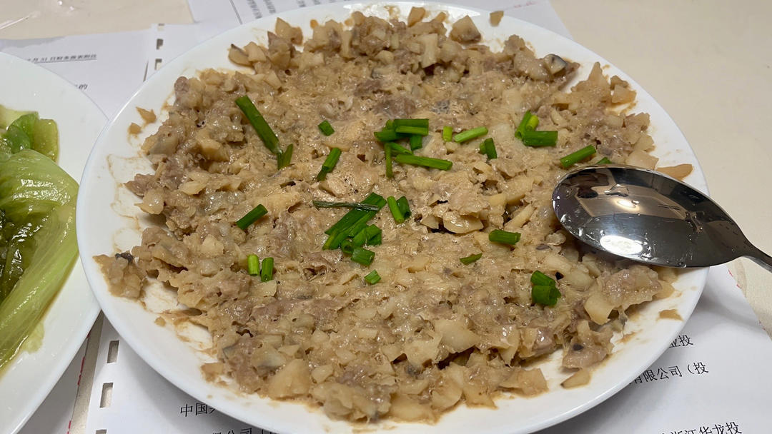 清蒸莲藕肉圆