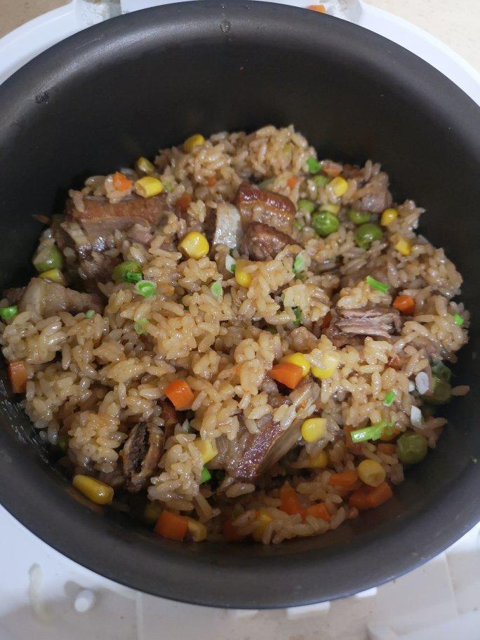 电饭锅版排骨焖饭