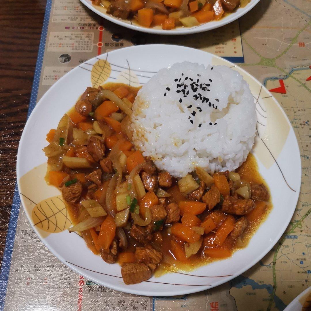 咖喱鸡肉饭🍛