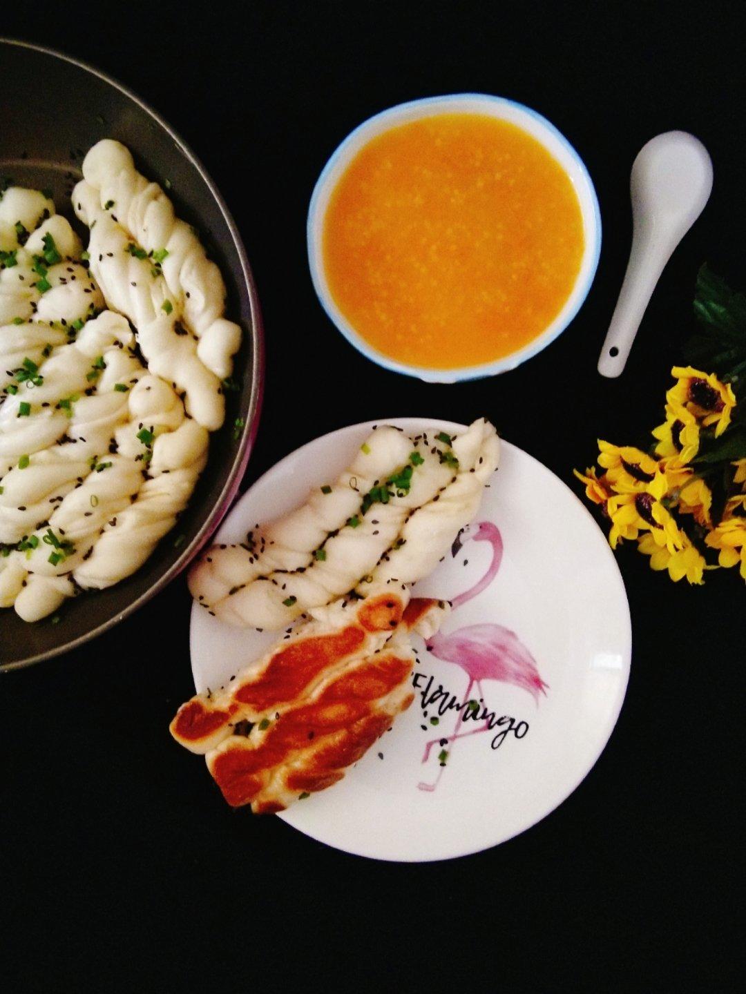 一定要做！—煎卷子【生煎花卷】