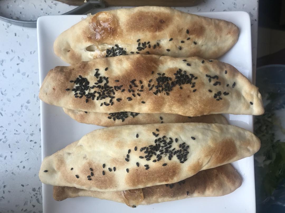 不用发面，简单易做，酥脆可口的空心糖烧饼