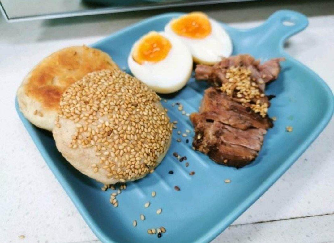 快手老北京麻酱烧饼，外酥里软