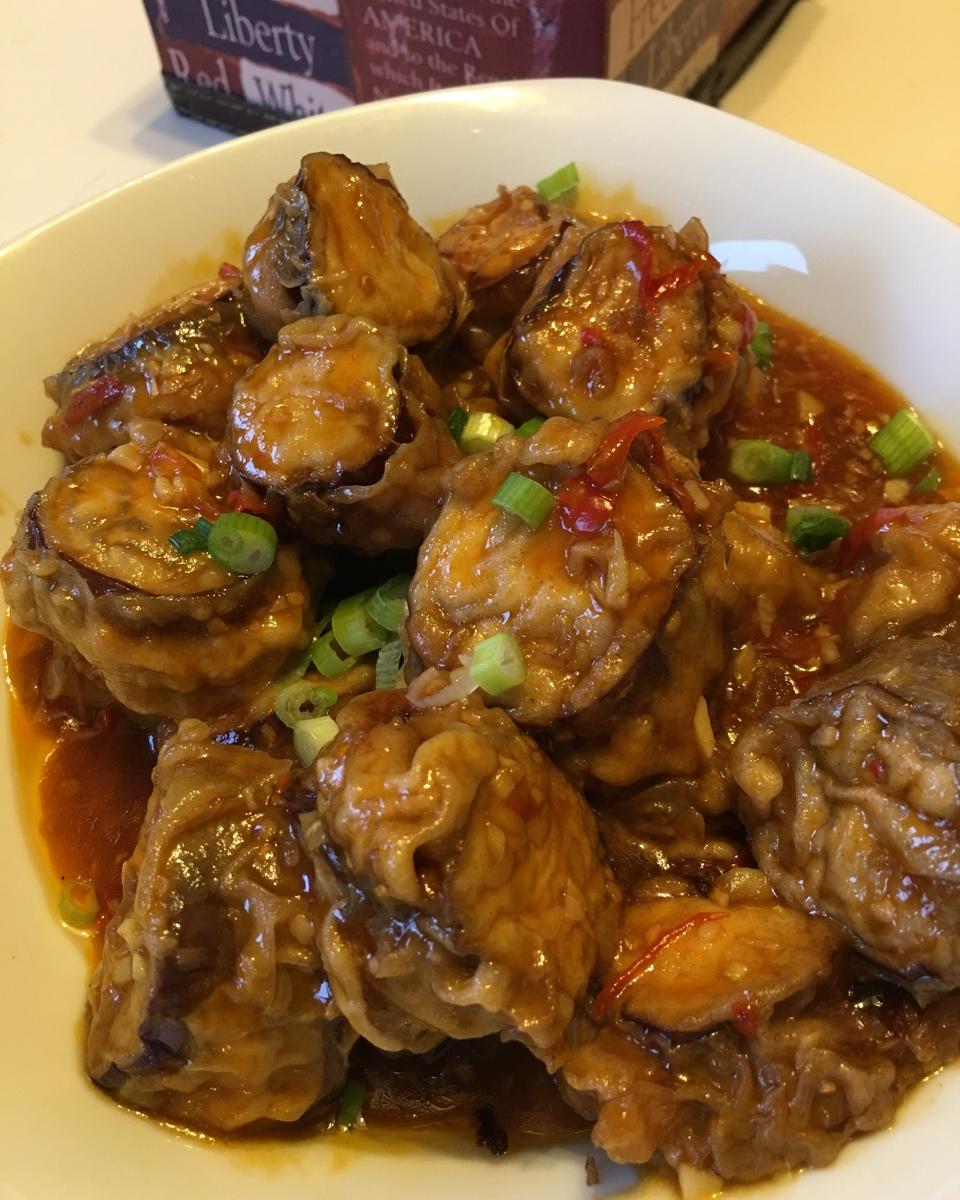 鱼香茄盒