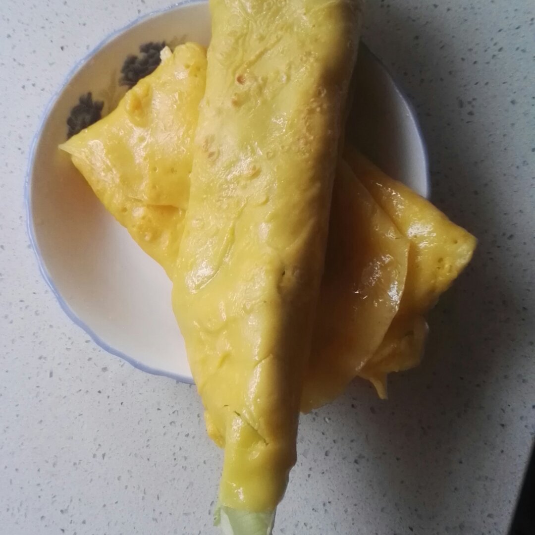 葱花鸡蛋饼