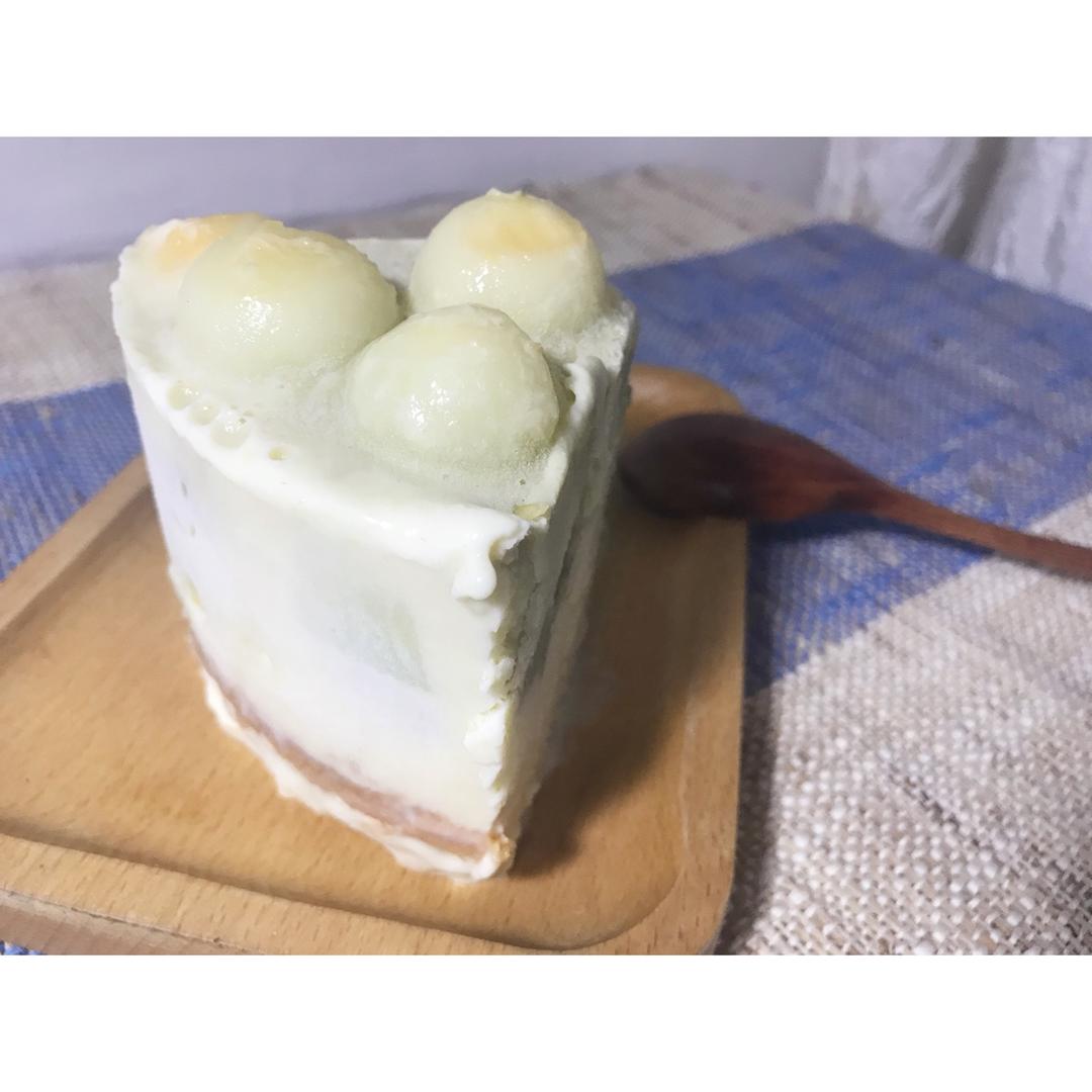 【蜜瓜慕斯蛋糕】