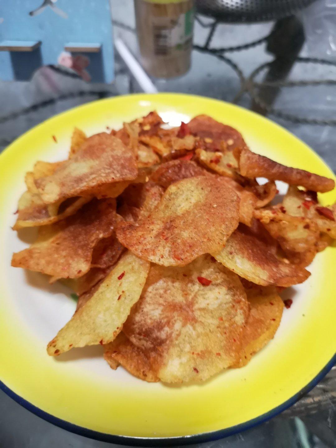 炸薯片