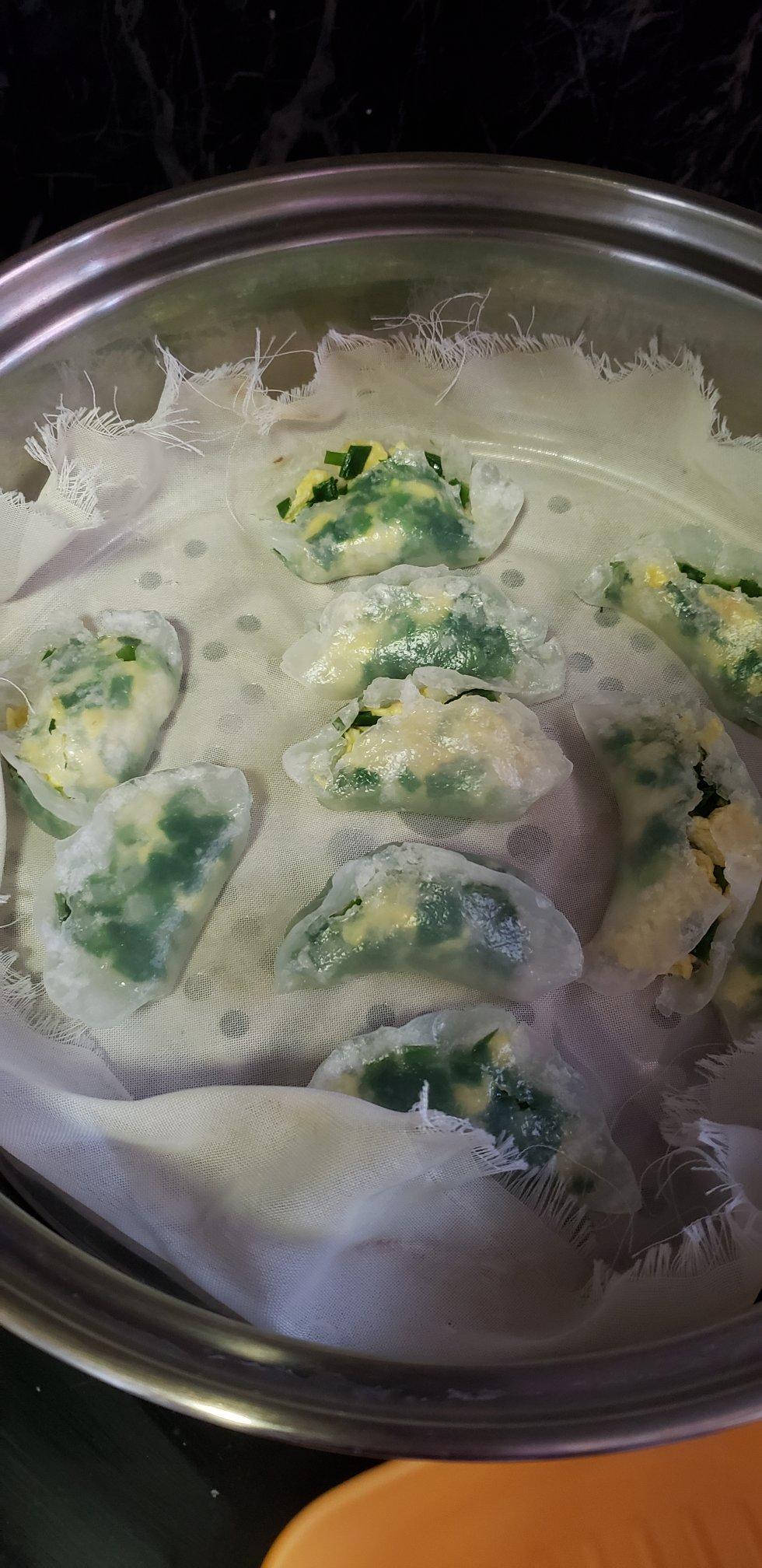 兔儿斯泰做的水晶透明饺子