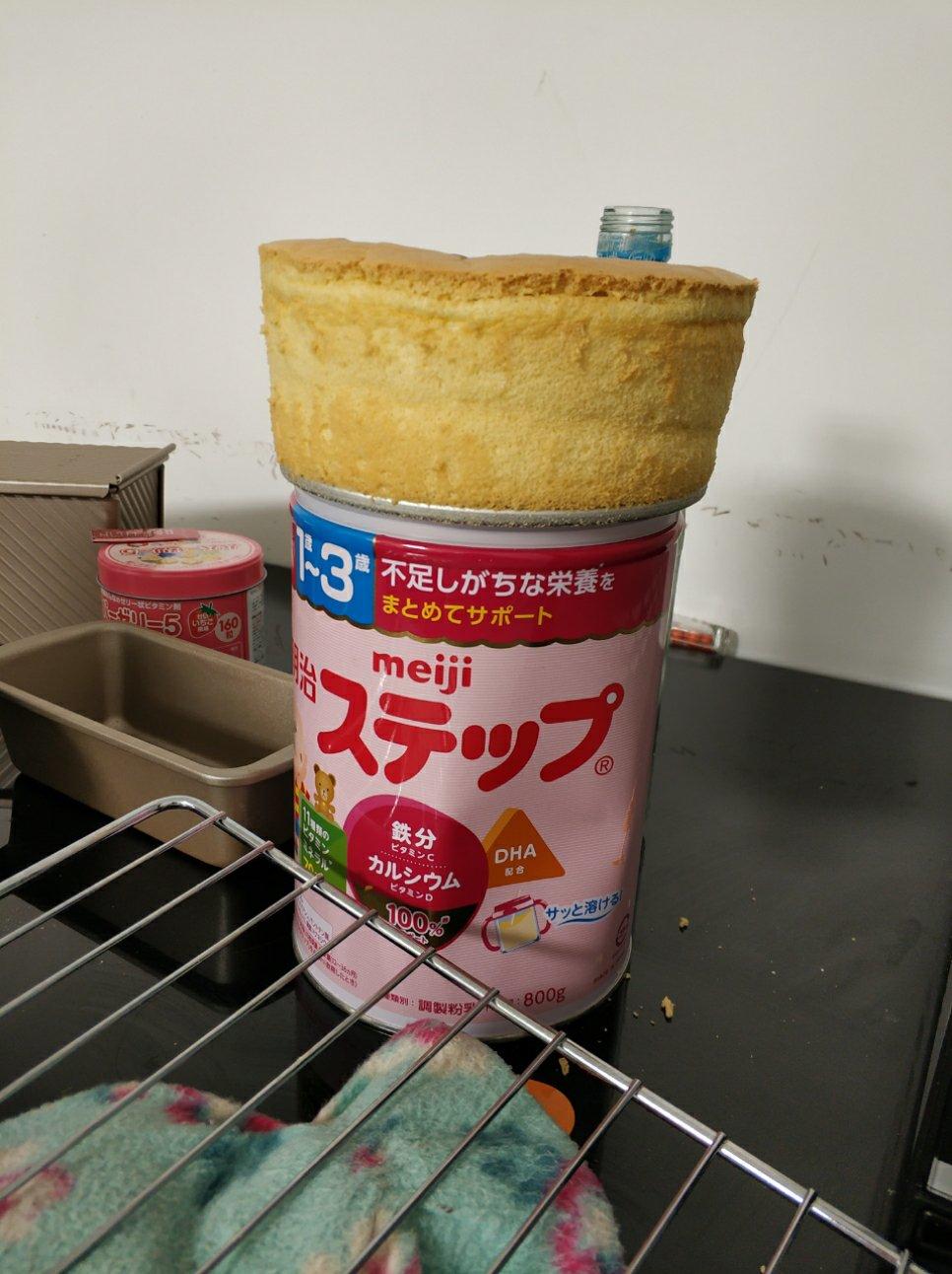 6寸原味戚风（附8寸配方）