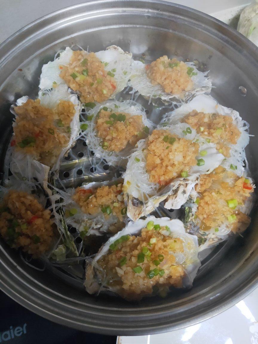 超简单～蒸蒜蓉生蚝