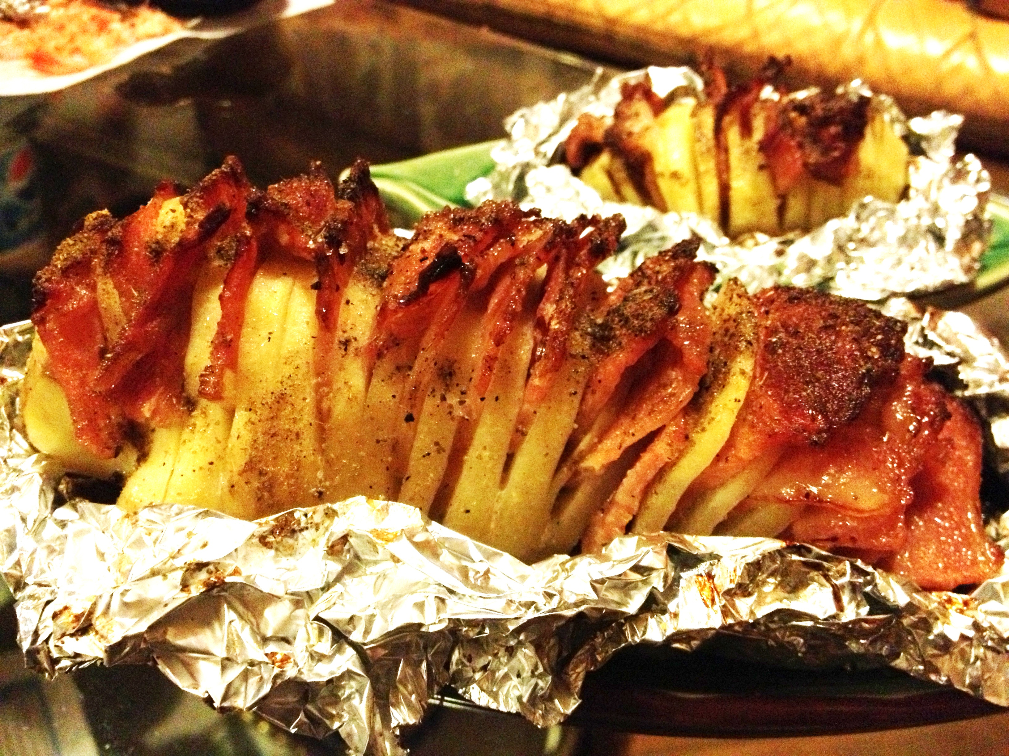 培根风琴烤土豆