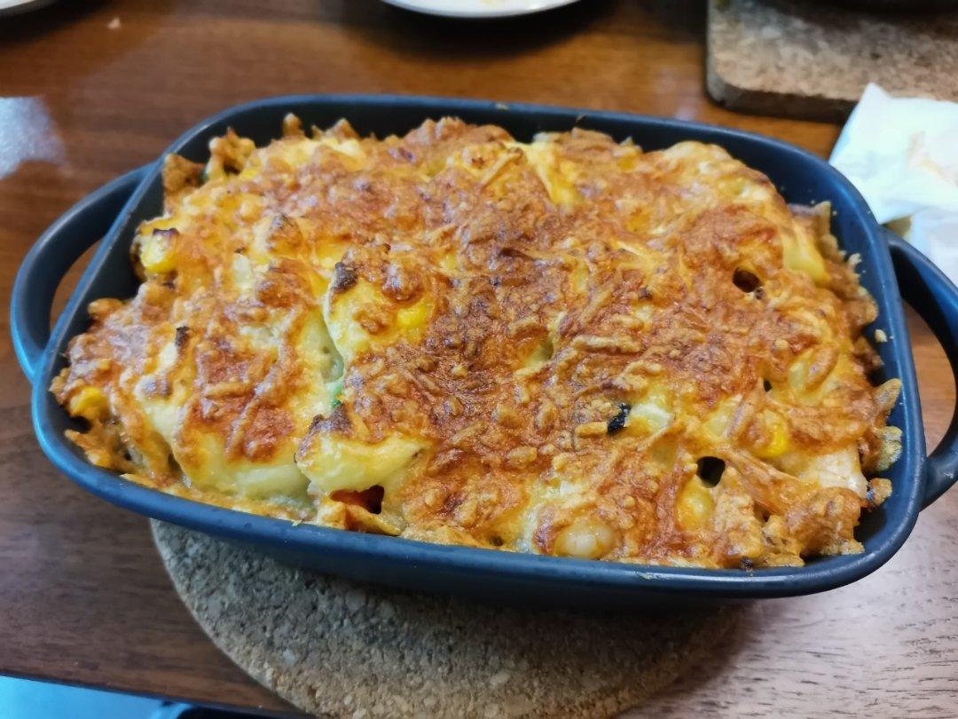 海鲜芝士焗饭（零失败超简单）