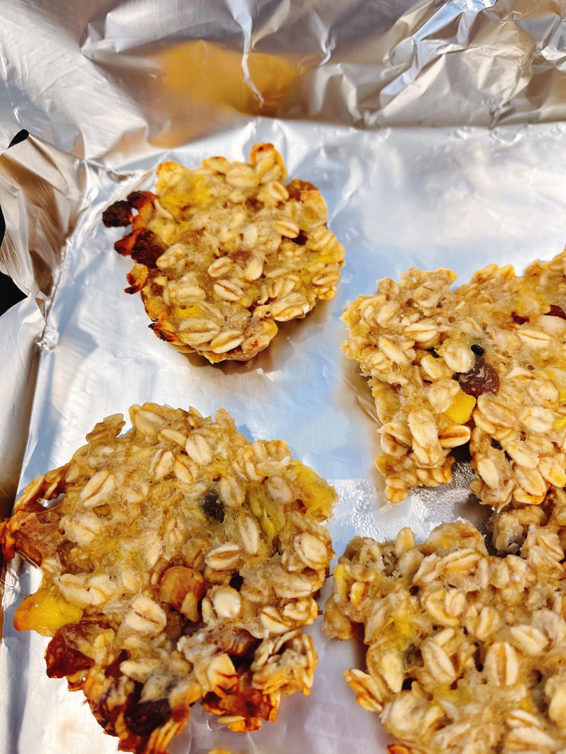 香蕉燕麦饼干