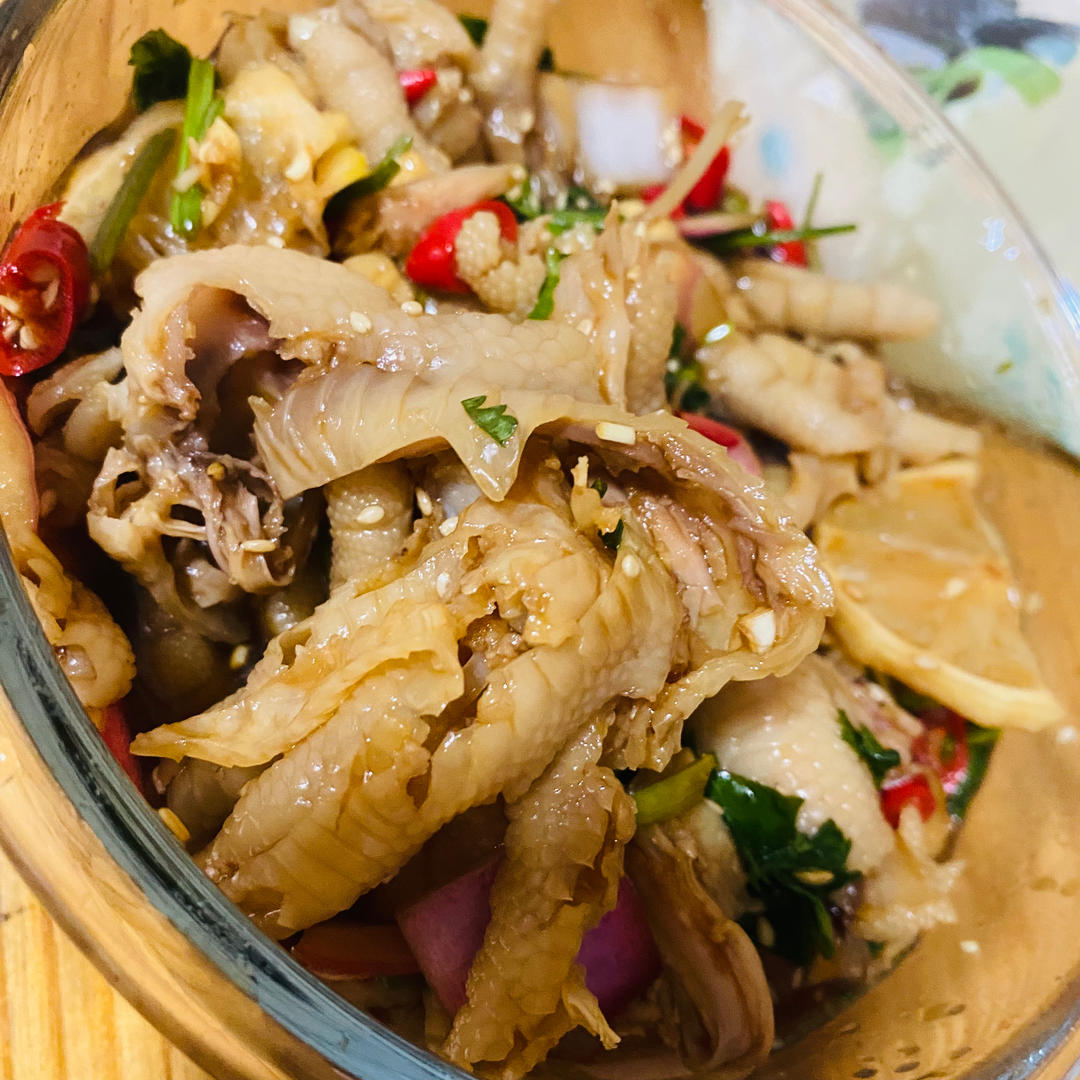 （用料最少！）本人开店的时候卖的最好的柠檬鸡爪