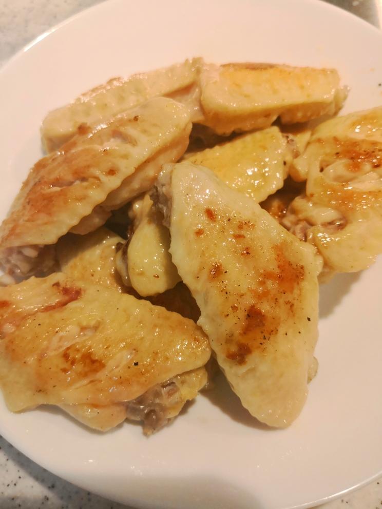 最简单鸡翅做法——盐煎鸡翅的做法