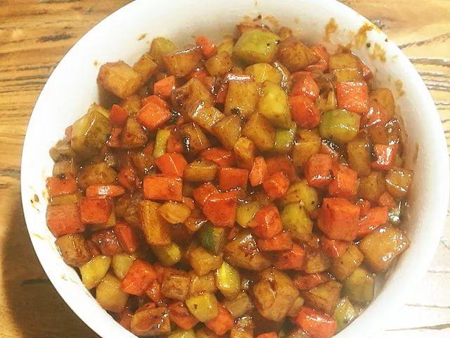 酱爆素三丁 营养美味的家常快手小炒