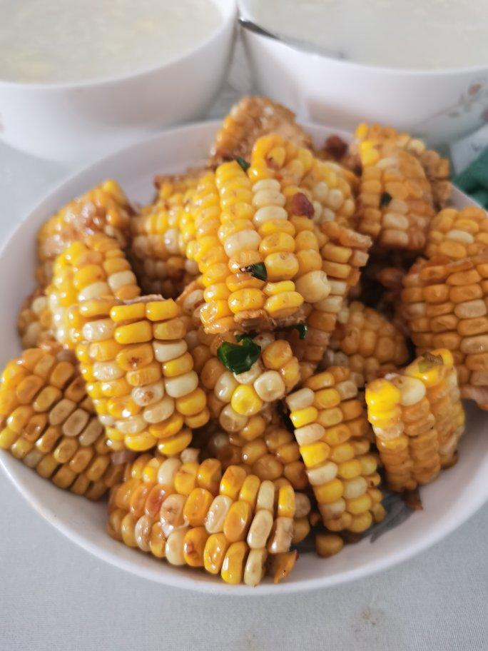 港式茶餐厅必点之椒盐玉米🌽