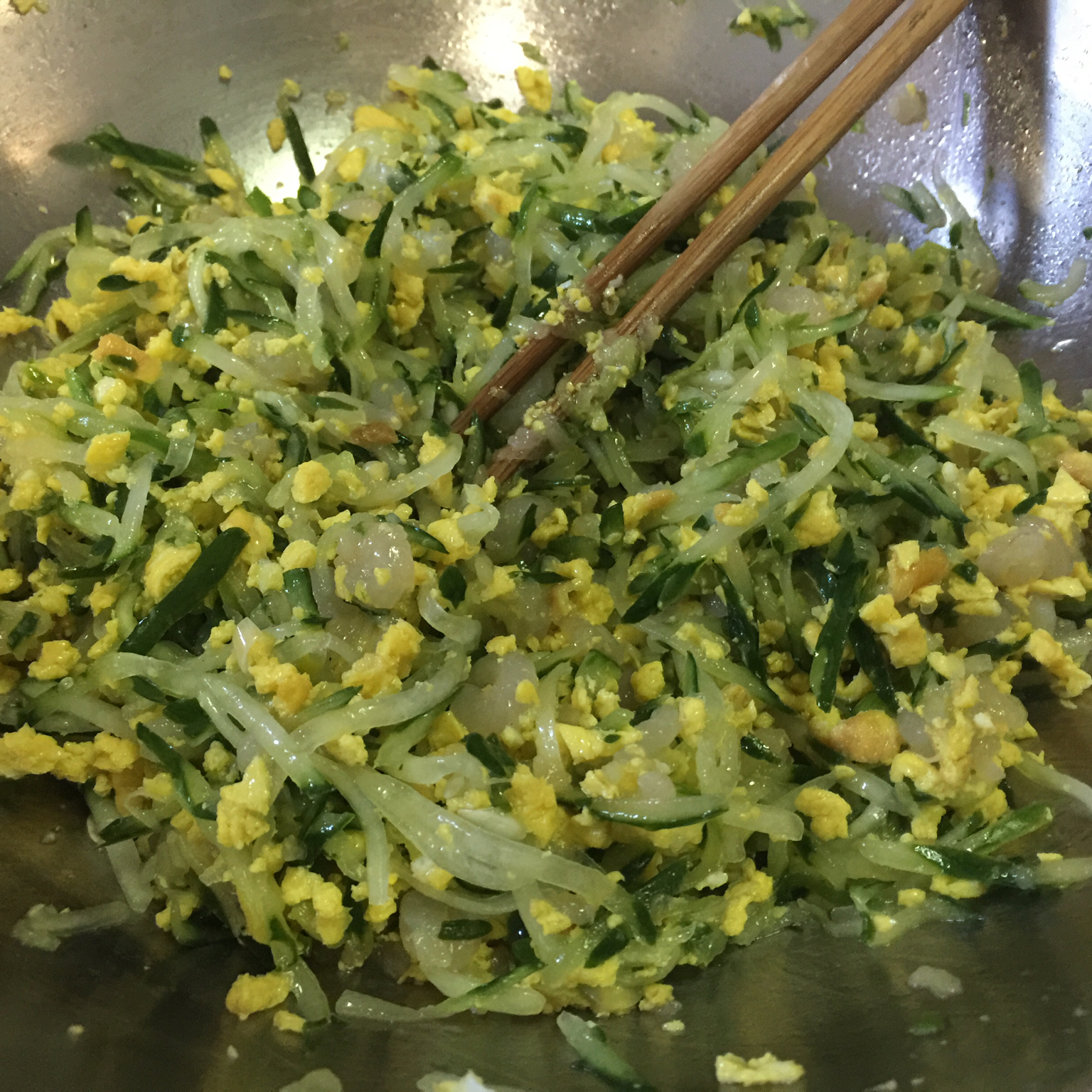 基础水饺-黄瓜虾仁馅 Basic Dumplings