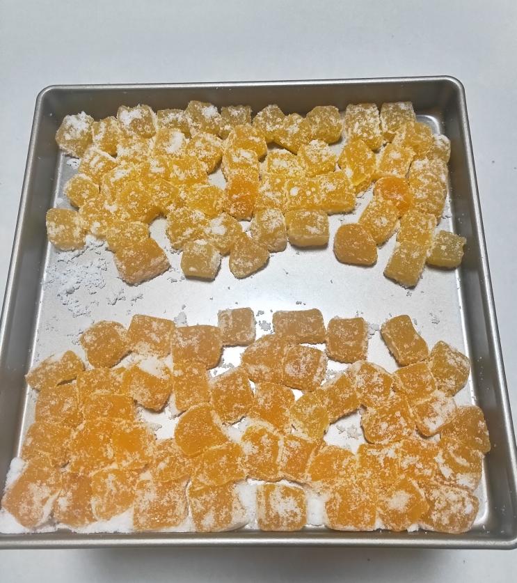 橘子，橙子🍊软糖的做法