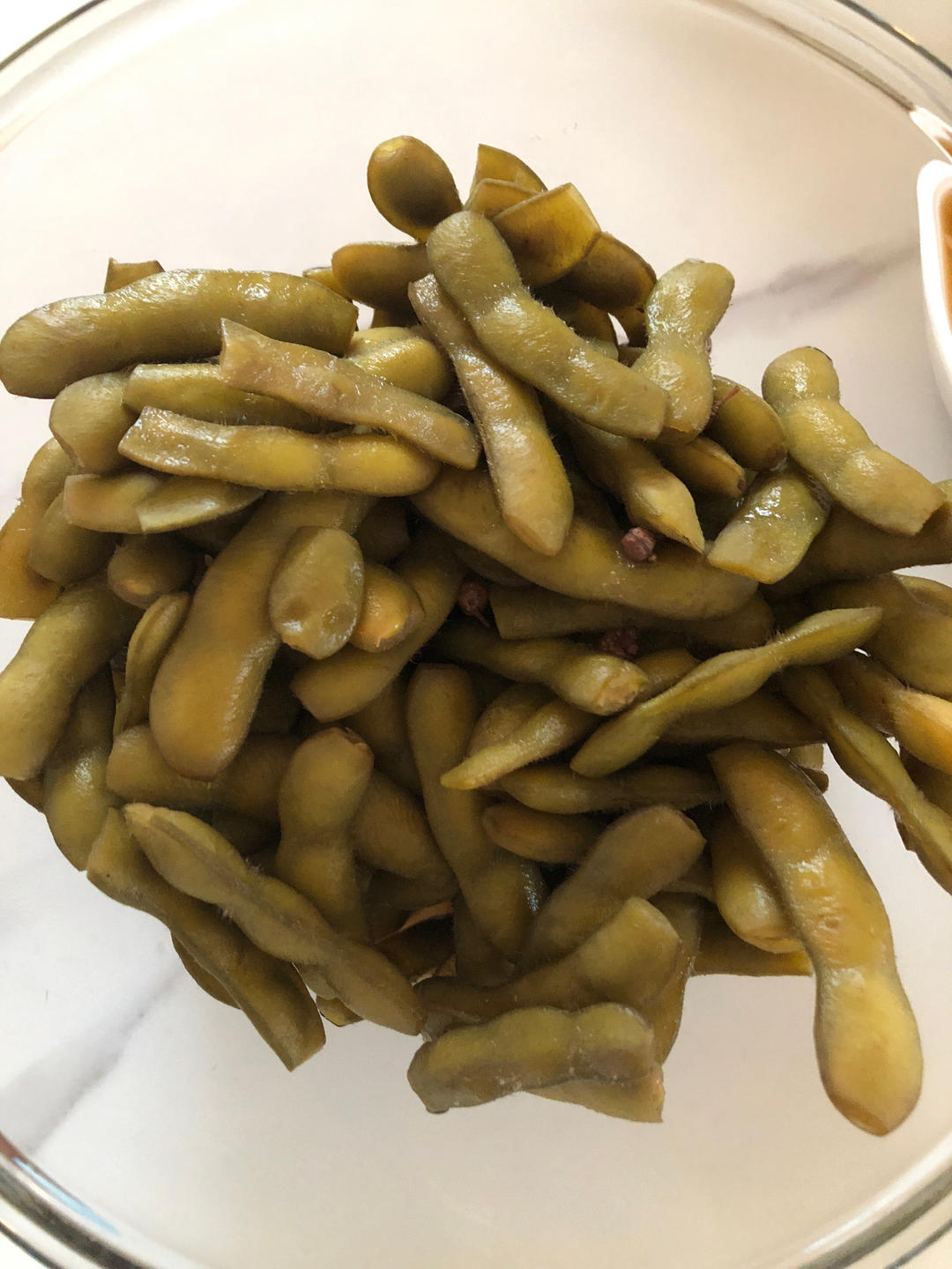 煮毛豆—不会变色版