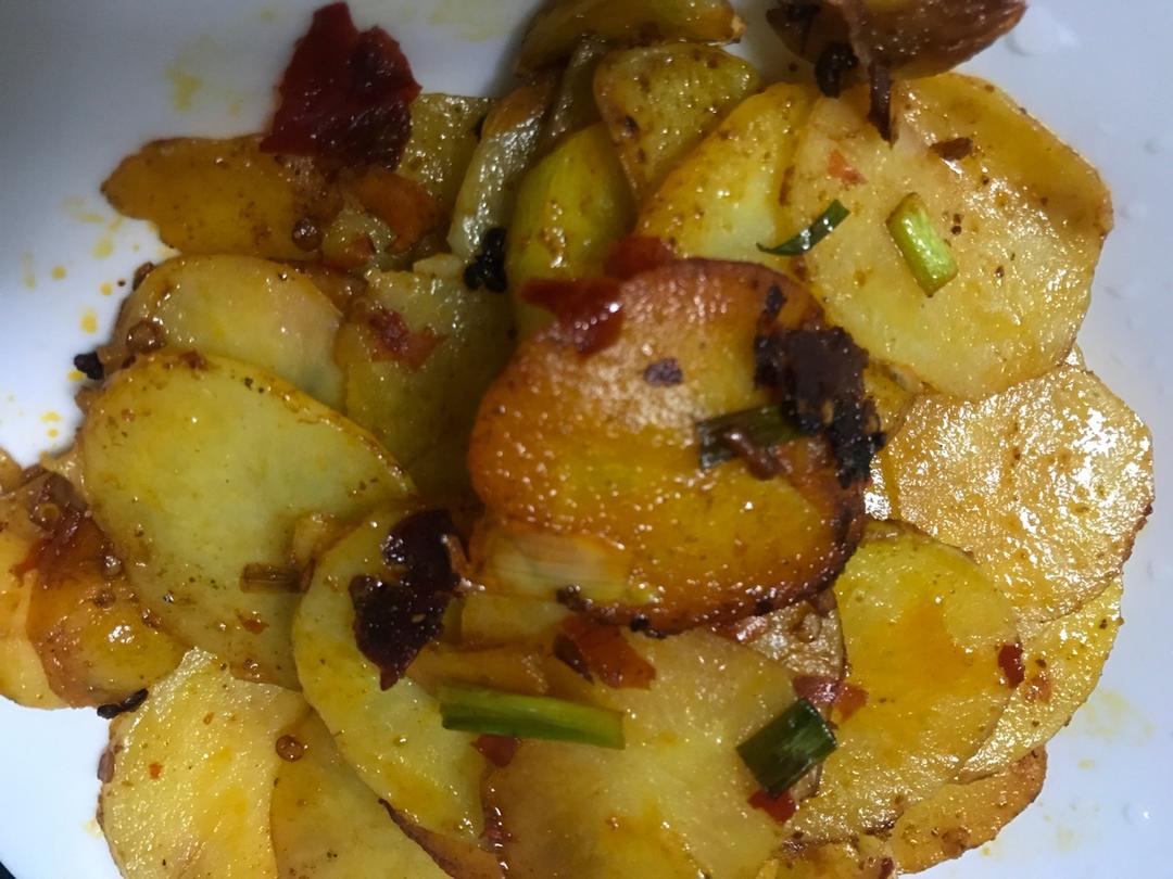 干锅土豆片