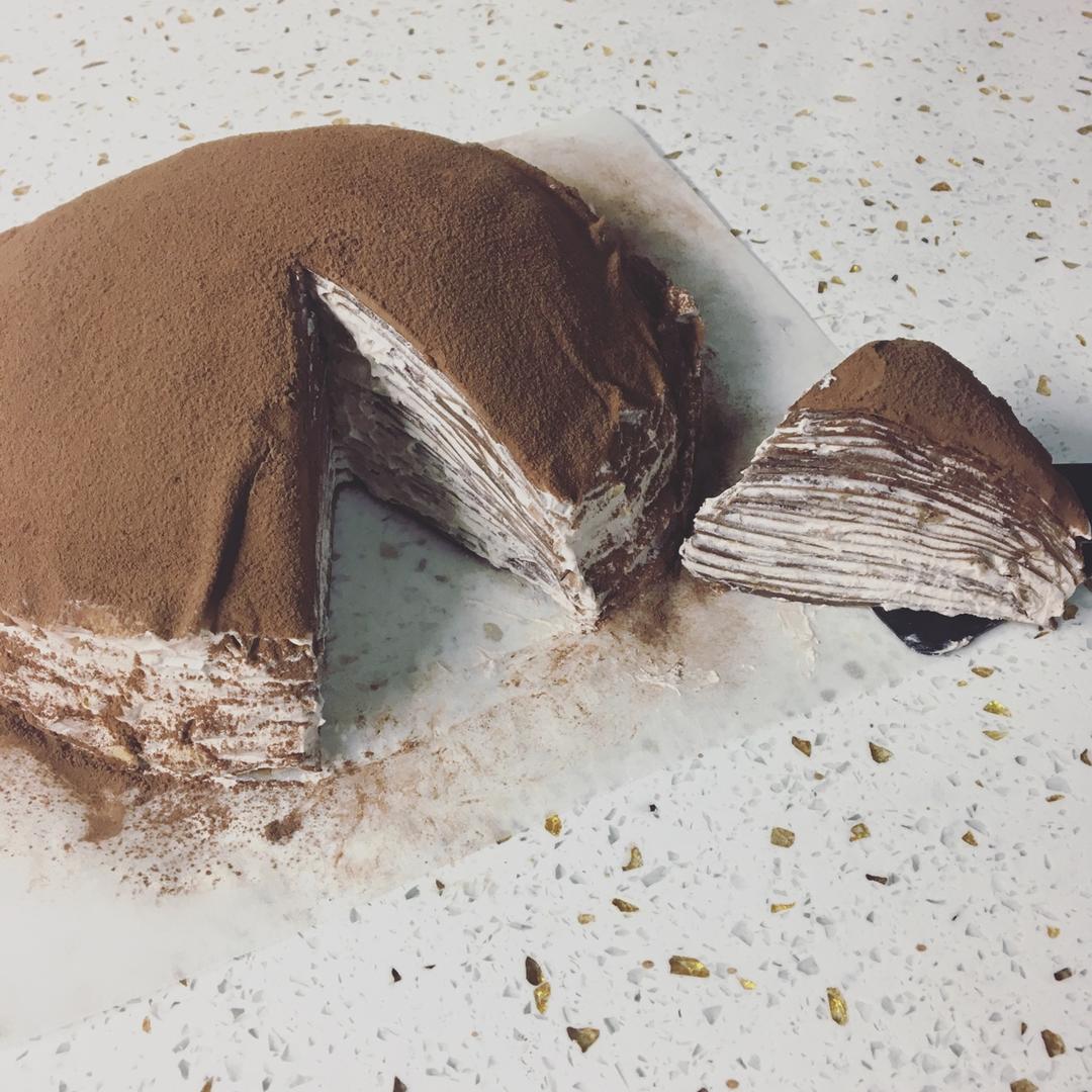 醇正巧克力千层