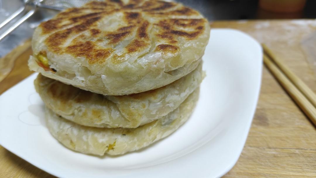 懒人版大馅饼(手抓饼版)