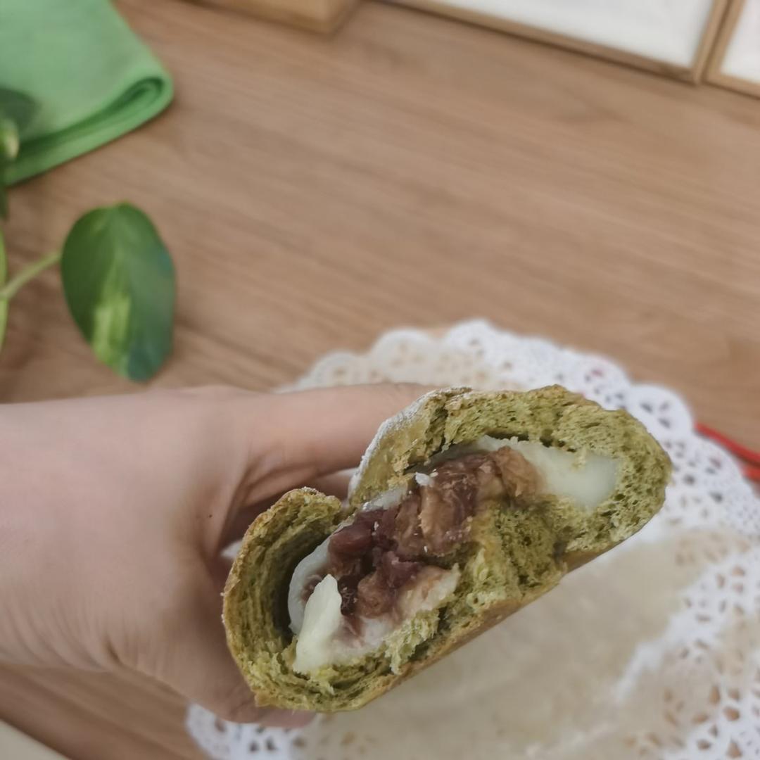 麻薯夹心可可（抹茶）软欧