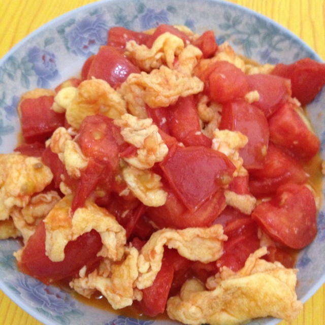西红柿炒鸡蛋